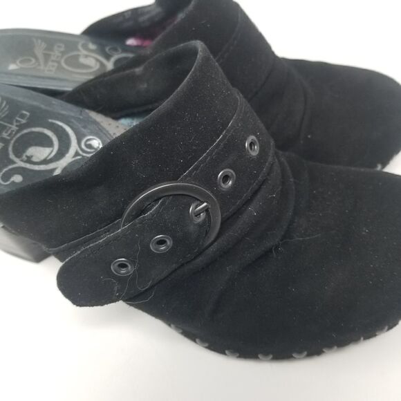 DANSKO CLOG STYLE SHOE. BLACK. SIZE EURO 37. - Picture 6 of 16